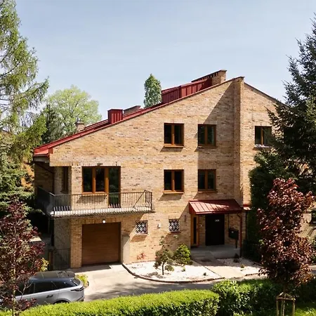 别墅 Golden Saska Kepa Luxury Retreat With Garden & Design Interior *