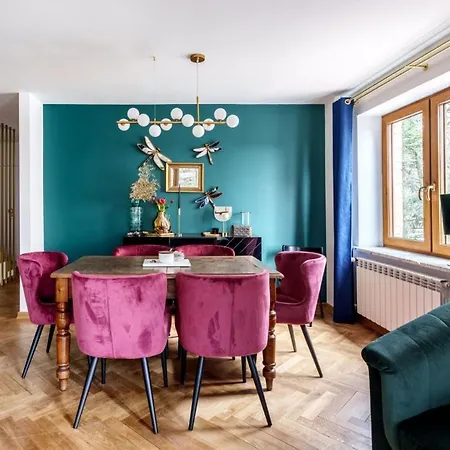 Golden Saska Kepa Luxury Retreat With Garden & Design Interior Warsaw